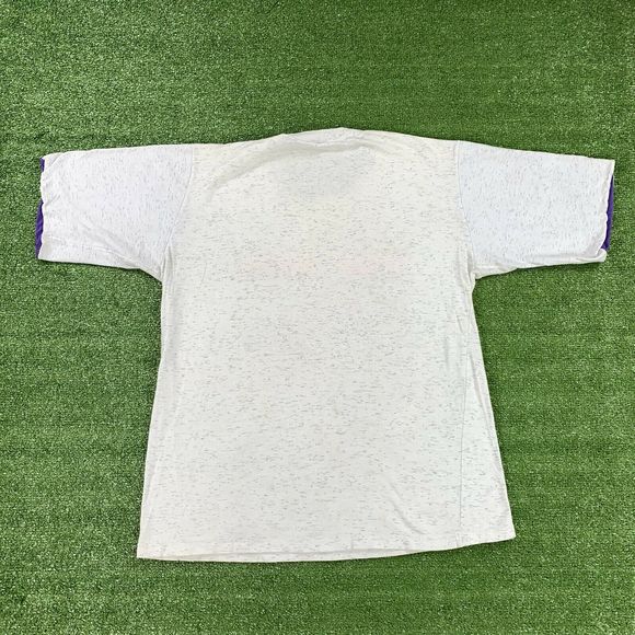 Yukon Nights Graphic Tee - Cream and Purple - Picture 2 of 10